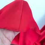 Reformation Edessa Maxi Dress Cherry Red Satin Halter Size 0 Photo 5