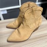 Lane Bryant  Tan Suede Ankle Chelsea Boots Photo 2