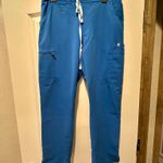 FIGS  - High Waisted Yola Skinny Scrub Pants - Royal Blue! Photo 7