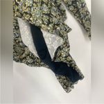 Free People Boheme floral mini dress Size 12 Ruffles Cottagecore Ditsy Photo 7