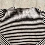 frame denim Frame Bell Sleeve Striped Print Tee Photo 11