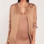 Missguided Carli Bybel x  Longline Bomber Jacket Photo 0