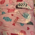 Little Sleepies Pink Sweet Valentine Womens Pajama Top‎ Size XXL Photo 3