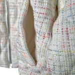 NEW BLANKNYC Women’s Luxury Clothing Bomber Jacket Size S White Photo 4