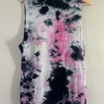 Urban Outfitters  Black Pink Tie-Dye Tank Top And Party Casual College Large Photo 3
