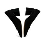 Anthropologie M4DE Retro Suede Leather Block Helen Block Heels Shoes Size 7 Photo 3