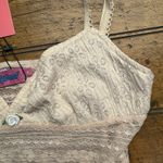 Edikted  Top Medium Light Pink‎ Cute See Threw Lacey New With Tags Photo 5