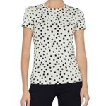 L'Agence Ressi Black Polka Dot Short Sleeve Tee Women's Size Petite Small NWT Photo 12