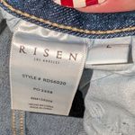 NWT Risen Blue Denim Skirt Women's Large Knee Length Pencil Streetwear Jeans Photo 7