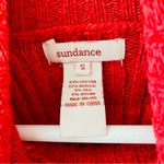 Sundance Ribbed Turtleneck Sweater Red Sz Small Photo 4