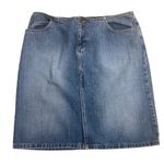 SO  GSJC Women’s Denim Pencil Skirt‎ Size 32 inch Waist Blue Photo 0