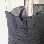 ZARA Ruched Halter Mini Dress Photo 10