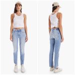 đź’•MOTHER SUPERIORđź’• The Flirt Fray Jeans ~ I Confess 25 NWOT Blue Photo 5