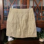Mara Hoffman  Striped Button Front Skirt Pockets Casual‎ Everyday Cute Career Photo 2