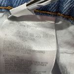 Brandy Melville John Galt Blue Denim Mini Skirt XS Raw Hem Y2K Grunge Photo 4