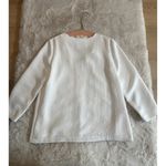 Sézane Sezane Cardigan Women  Knit‎ Long-sleeved Jacket Cream Size 38 Photo 9