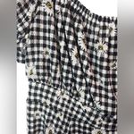 Torrid checkered daisy print dress size 1 Photo 4