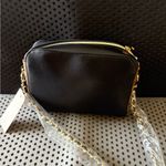 JustFab Animal Print Crossbody Bag - Brown and Black Photo 4