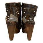 Five Worlds Ana Open Toe Heeled Sandals Size 7 NWOB Brown Photo 6