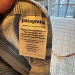 Patagonia Garden Island Pants Small Blue Stripe Flowy Photo 8