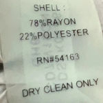 Calvin Klein  Dark Grey Pink Roses Floral Sweater Dress Women’s Size XL Stretchy Photo 5