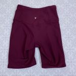 Old Navy Old‎ Navy Active Powersoft High Rise Bike Shorts Go-Dry Athletic Maroon S Photo 3