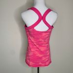 The North Face  Workout Top Built In Bra Sz Large Pink Orange Photo 1