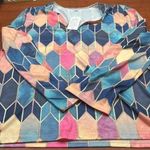 EXCLUSIVE ladies blouse XL Blue Photo 8