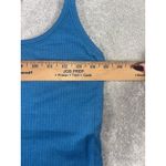 Lululemon Ebb To Street Tank With Bra No Pads 8 Deep Marine Blue W1AX1S Photo 4