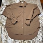 Good American Tabbed Poplin Shirt Photo 2
