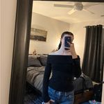 Aritzia Off the shoulder sweater Black Size XS Photo 2