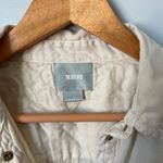 Maeve  Tan Utility Button Down Long Sleeve Shirt Women's Size 6 Photo 6