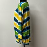 Ruby Rd  Stripe Geometric long Sleeve Adjustable Ruching Side seam multicolor 1X Photo 3