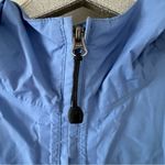 Carhartt  Light Blue Hooded Zip Up Windbreaker Jacket Photo 5