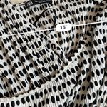 ZARA Polka Dot wrap Tank Top Photo 3