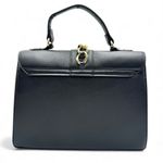 Badgley Mischka Satchel Crossbody Bag Black Studded Top Handle New With Tags Photo 1