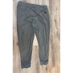ZARA Denimwear Jogger Pants Size XL Gray Green Elastic Waist Casual Photo 1
