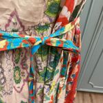 Johnny Was  Cotton Midi Dress Size Small Boho Patchwork Cottagecore Floral Photo 1