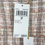 NWT House of Harlow 1960 Pixie Dust Tweed Pink Top and Mini Skirt Set Photo 3