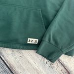 Under Armour Cropped Green Pullover 1/4 Zip Sweatshirt Pullover Photo 3