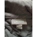 J.Jill Wearever Mock Neck Long Sleeve Tunic Top Women Size Large Stretch Office Black Photo 2
