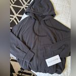 Athleta NWT  Seasoft Bubble Hem Full Zip Photo 0