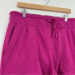 Lou & grey  Pink Cozy Cotton Terry Shorts Photo 3
