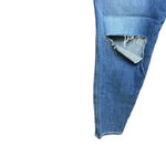 frame denim Le High Waist Ankle Skinny Jeans In Wine Ridge Rips Size 29 Photo 3