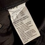 American Eagle AE Ripped Low Rise Baggy Flare Jean 16 Short Women’s Black 4267 Size 16P Photo 5