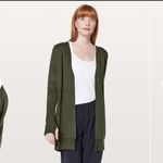 Lululemon ‎ City Cardigan Sz 4 Forest Photo 1