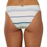 O'Neill NWT Womens Lowtide Rockley Striped Cheeky Bikini Swim Bottoms Size XL Photo 2