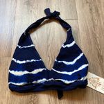 Becca Iconic Swim Halter Tie Dye Bikini Top Size D NWT Photo 2