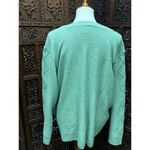 st. john's bay NEW  Henley Sweater Womens 2XL Green V Neck Buttons NWT Photo 2