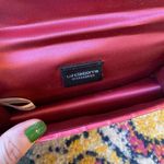 Liz Claiborne Vintage Y2K Pink Faux Snakeskin Purse Photo 6